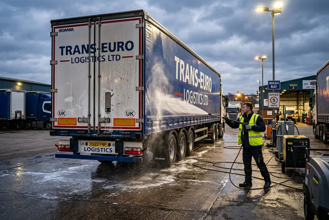 HGV exterior cleaning